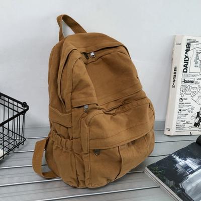 Geantă de școală din țesătură pentru fete New Fashion Student College Vintage Rucsac pentru femei Rucsac de pânză pentru femei Geantă pentru laptop de călătorie Kawaii Rucsac pentru femei