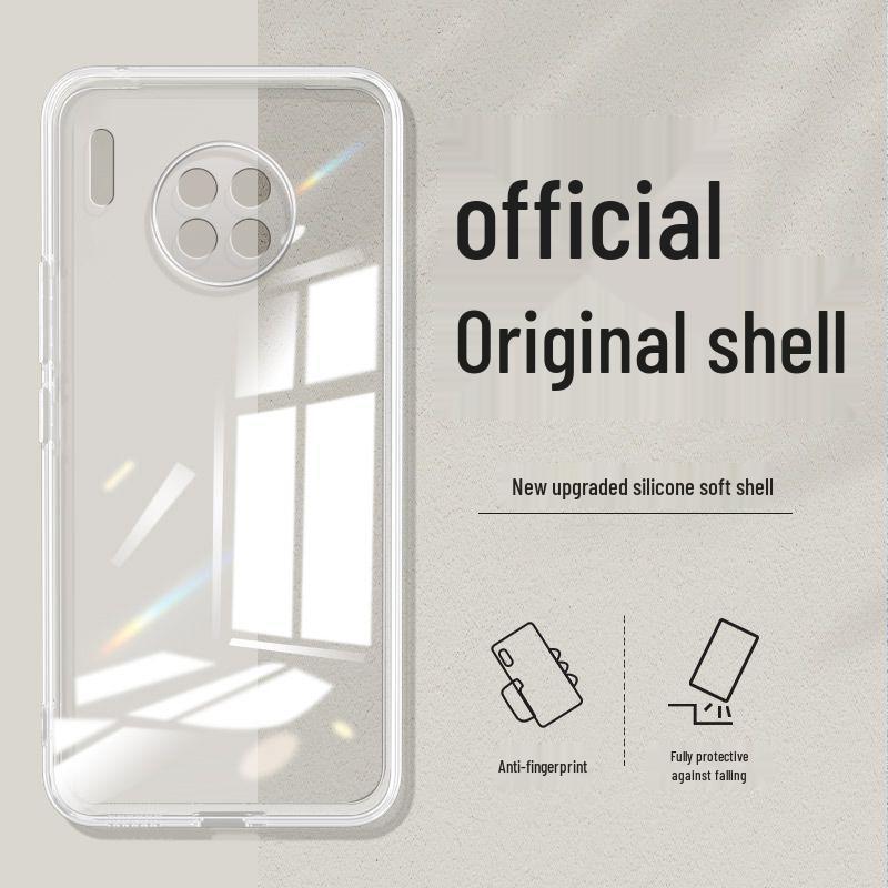 Huawei Mate30Pro Liquid Silicone Full-Coverage Drop-Protection Case, Skin-Friendly Feel, Simple Style
