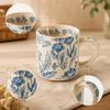 Cup 500ml Ceramic Coffee Mug Drinking Tea with Ergonomic Handle And Matte Finish for
