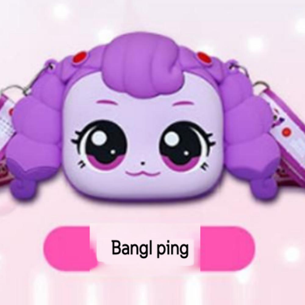 Tiniping Character Face Silicone Bag