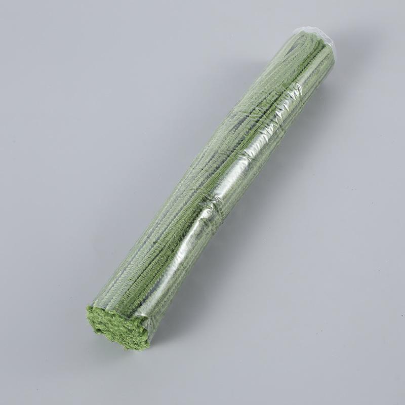 Chenille Stems Twist Sticks DIY Craft Pack for Kids - Solid Color Plush Strips