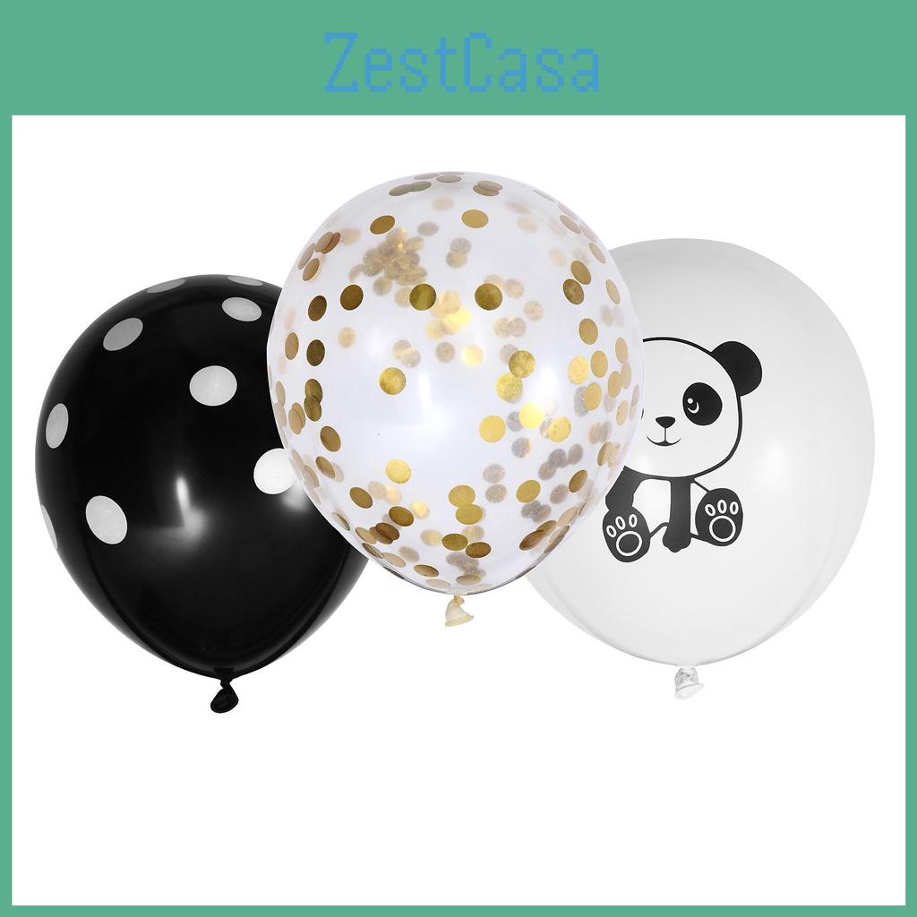 Panda Birthday Decoration Balloon Childrens Boy Party Decorations For Events Year 1 Lovely Balloons Sequin Cartoon