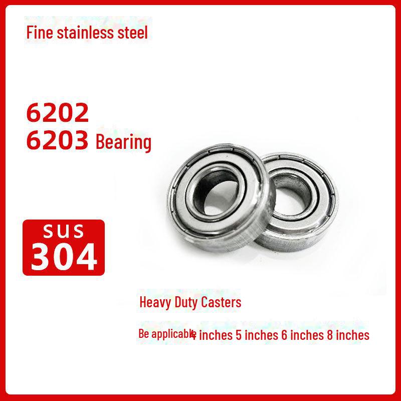 Robustes, wasserdichtes Nylon-Lenkrad aus Edelstahl 304 mit Bremse (4", 5", 6", 8").