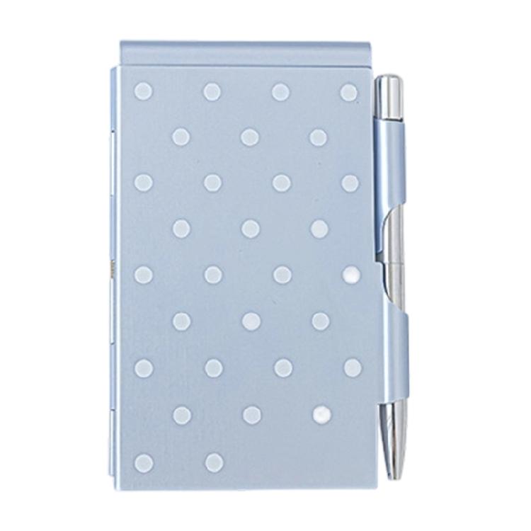 Pocket Journal Metal Writing Notepads With Ballpoint Pen For Students And Business Workers Daily Note Taking Journaling