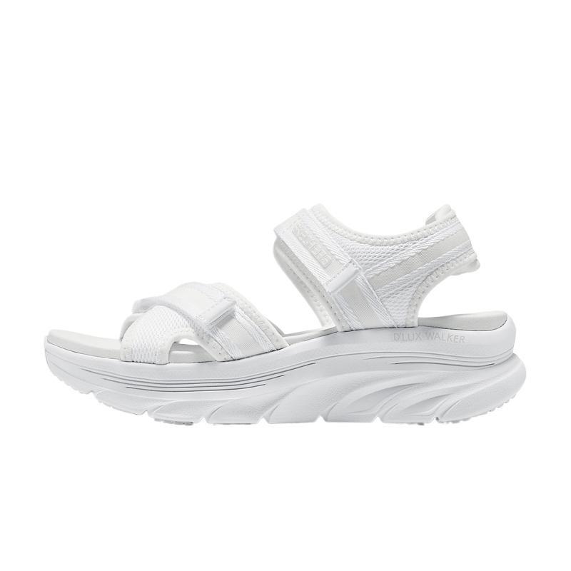 Skechers Sport Komfort Damen Weiße Sandalen 163585-WHT