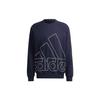 Adidas Sweatshirts Men's Navy Blue Crew Neck Moderate Regular HB5086