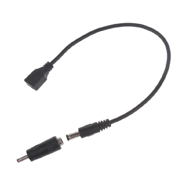 Micro USB Female to DC 5.5x2.1mm Male Power JackTo DC 4.0x1.7 3.5x1.35 3.5x1.3