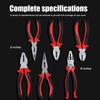 Multifunction Tool Electric Wire Pliers Large Opening Sharp For Cutting Twisting Gripping Metal Wires Heavy Duty Industrial Tool