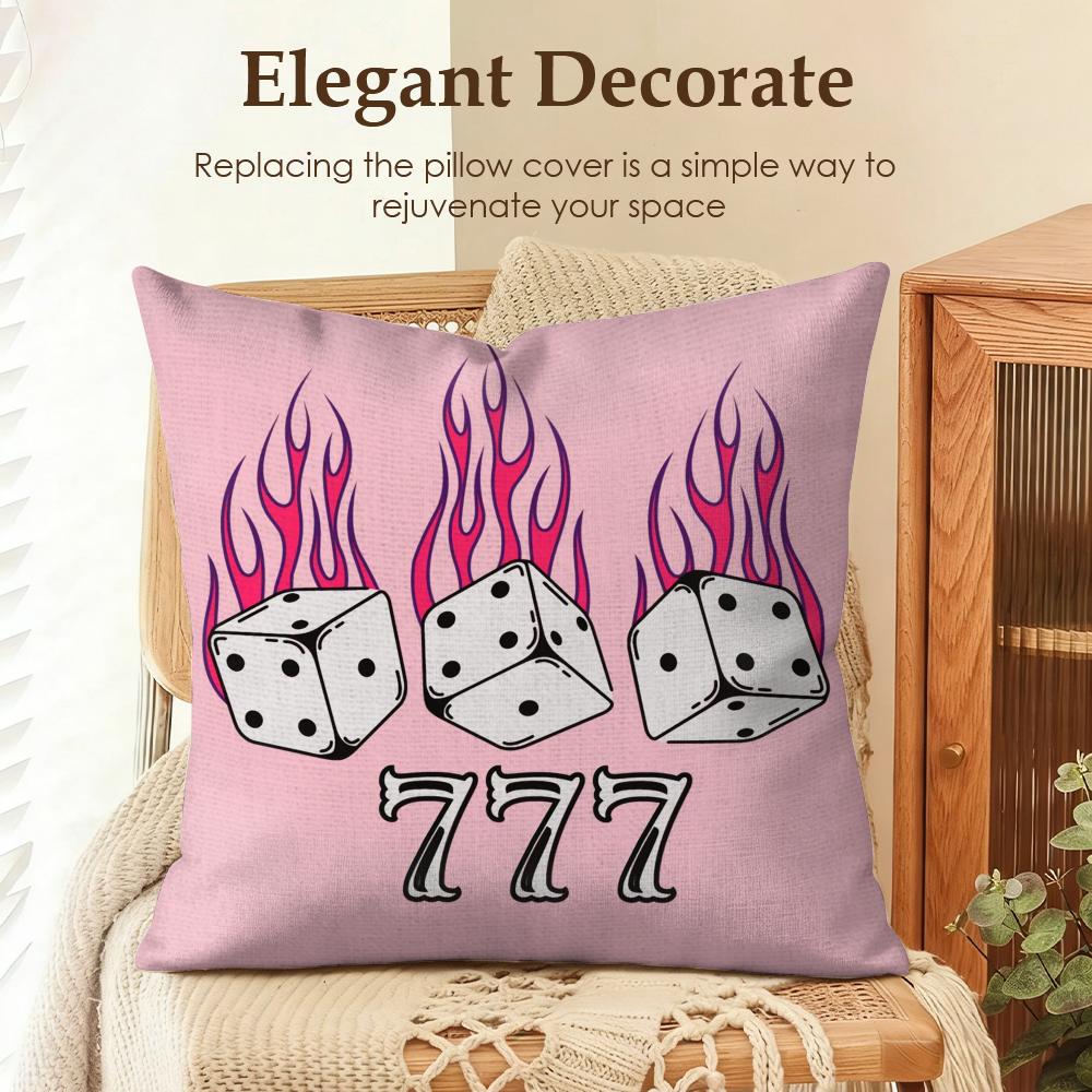 Angel Number Christian Women Cushion Cover Natural Linen Organic Fabric DoubleSided Printing Sofa Home Decor Gift Pillow Case
