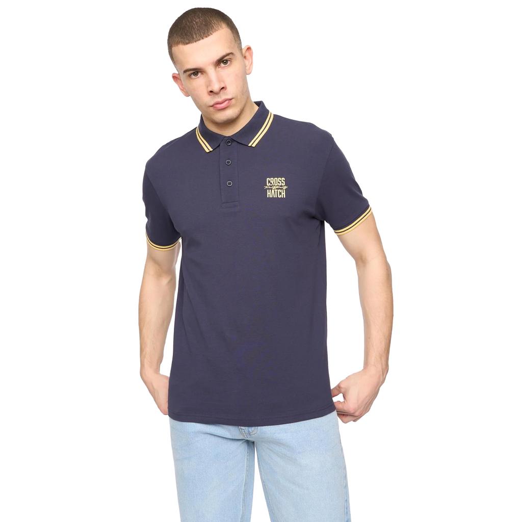 Crosshatch Mens Changra Polo Shirt