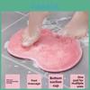 Silicone Foot Scrubber Massager Bath Mat With Nonslip Suction For Home Use