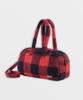 SAFARISPOT Cottage Check Boston Bag (Red)