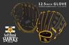 Fukuoka Softbank Hawks X GP Baseball Glove Softball General All Round Inches Right Throw 36868 12.5