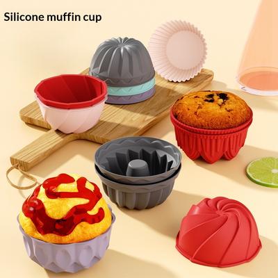 6 Inch Charlotte Cake Pan Siliconen Cheesecake Anti-aanbaklaag Ronde Siliconen Bakvorm Cakevormen Voor Aardbeien Shortcake Taart