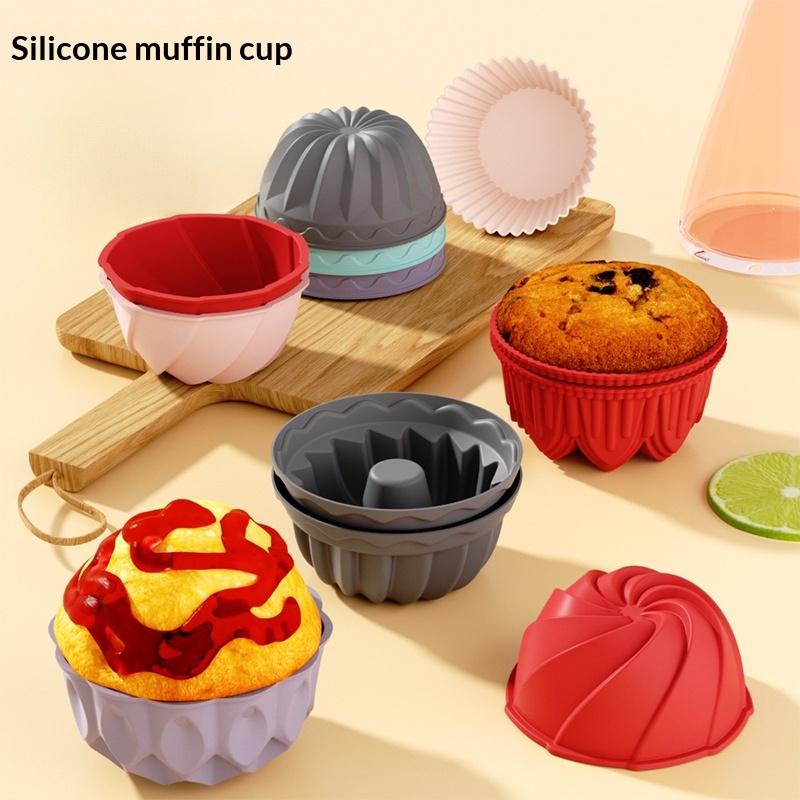 Stampo da 6 Pollici per Torta Charlotte in Silicone Cheesecake Antiaderente Tondo Stampo in Silicone per Cottura Stampini per Torta per Torta di Fragole Crostata Torta