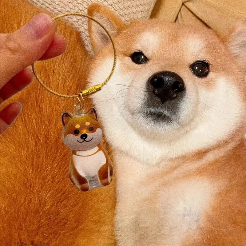 1PC Keychains Cute Pet Souvenirs Gifts For Pet Lovers Widgets DIY Bag Pendants Pet Lovers Pet Hair Storage Funny Pet Hair