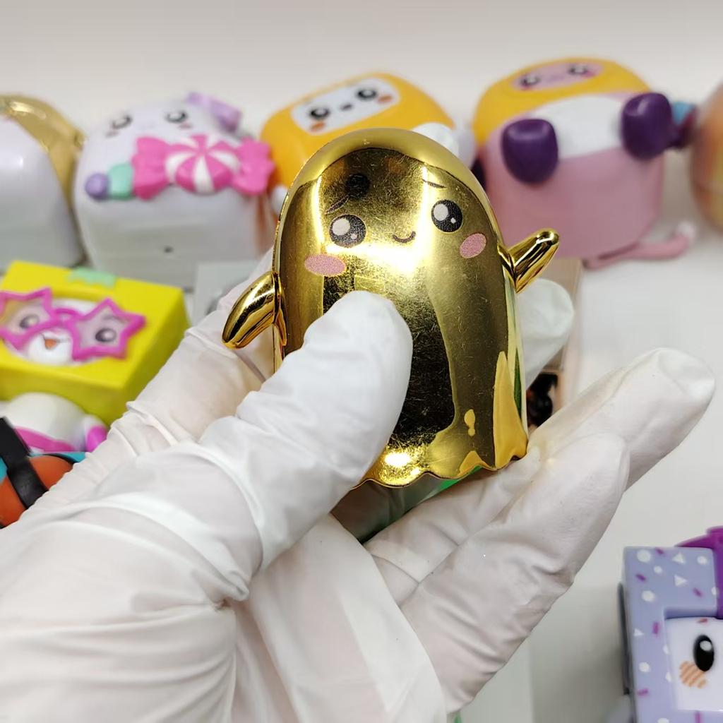 1pcs 5-8cm Original Lankybot Figure Lovely Collection Ultra Rare Edition Mini Figures Toys Gold Robot Kids Girls Best Gifts Kid Friendly Entertaining