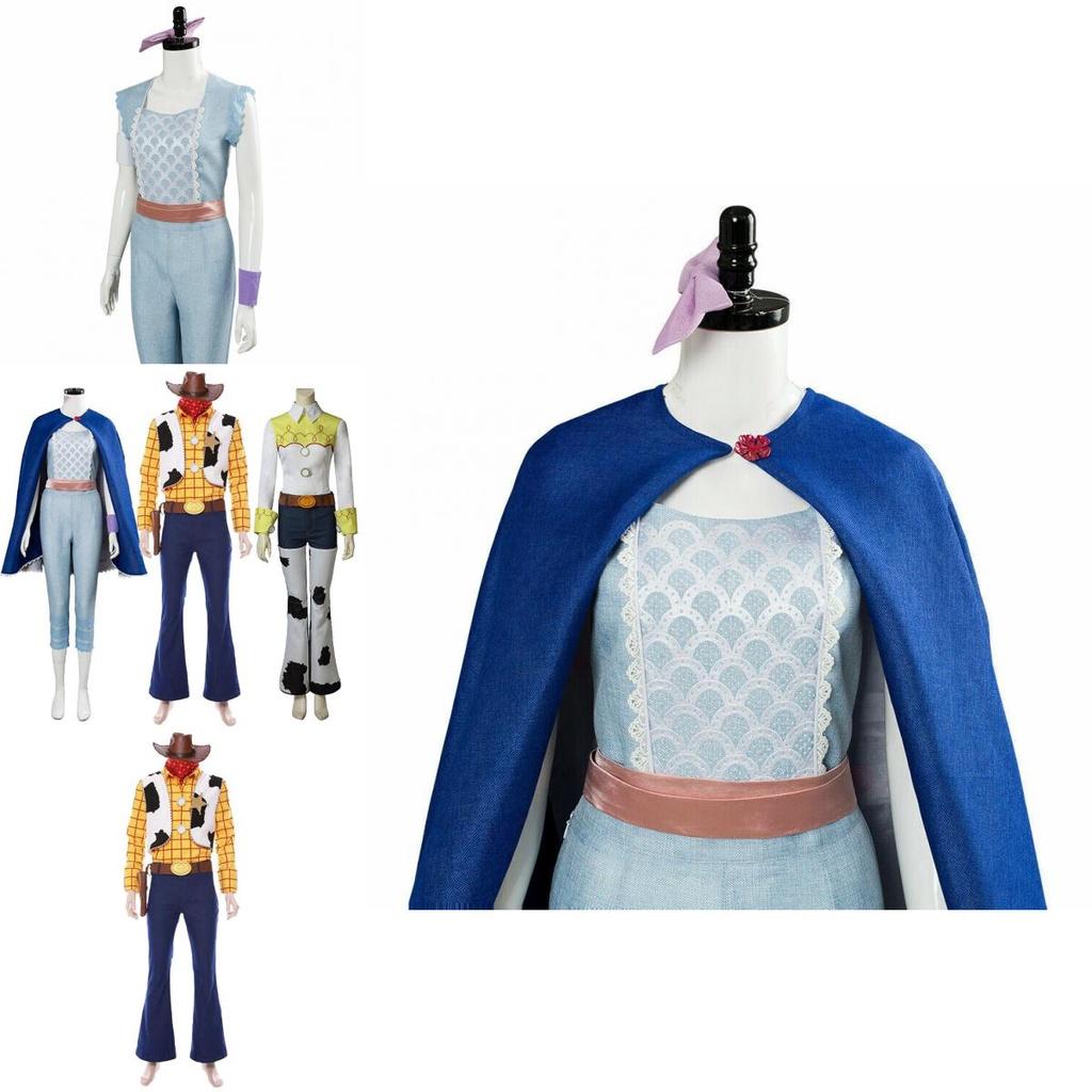 Get Ready For Adventure With Toy Story Woody Bo Peep Jessie Cosplay Stage Costumes