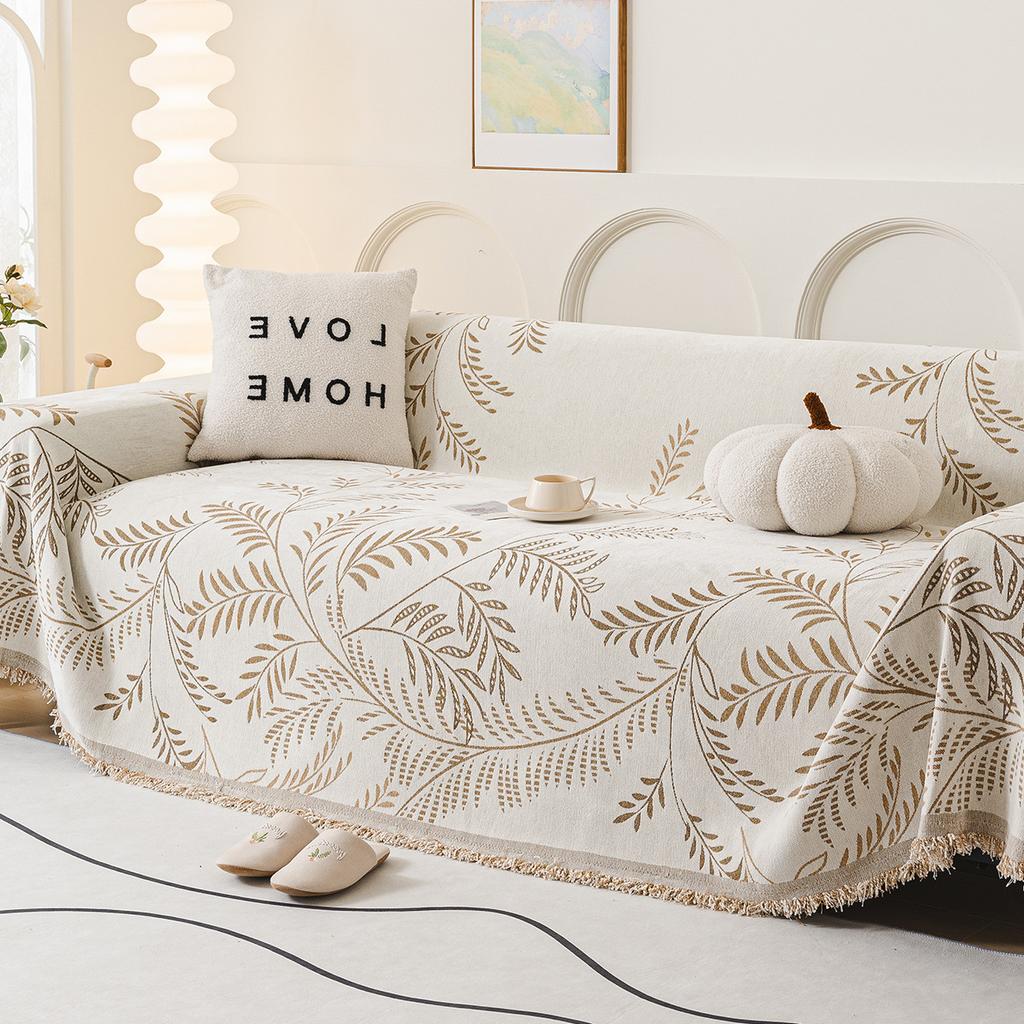 Sofa Slipcover Cover Cloth High-Grade Chenille Sofa Cover Sofa Cushion Four Seasons Universal Sofa Blanket