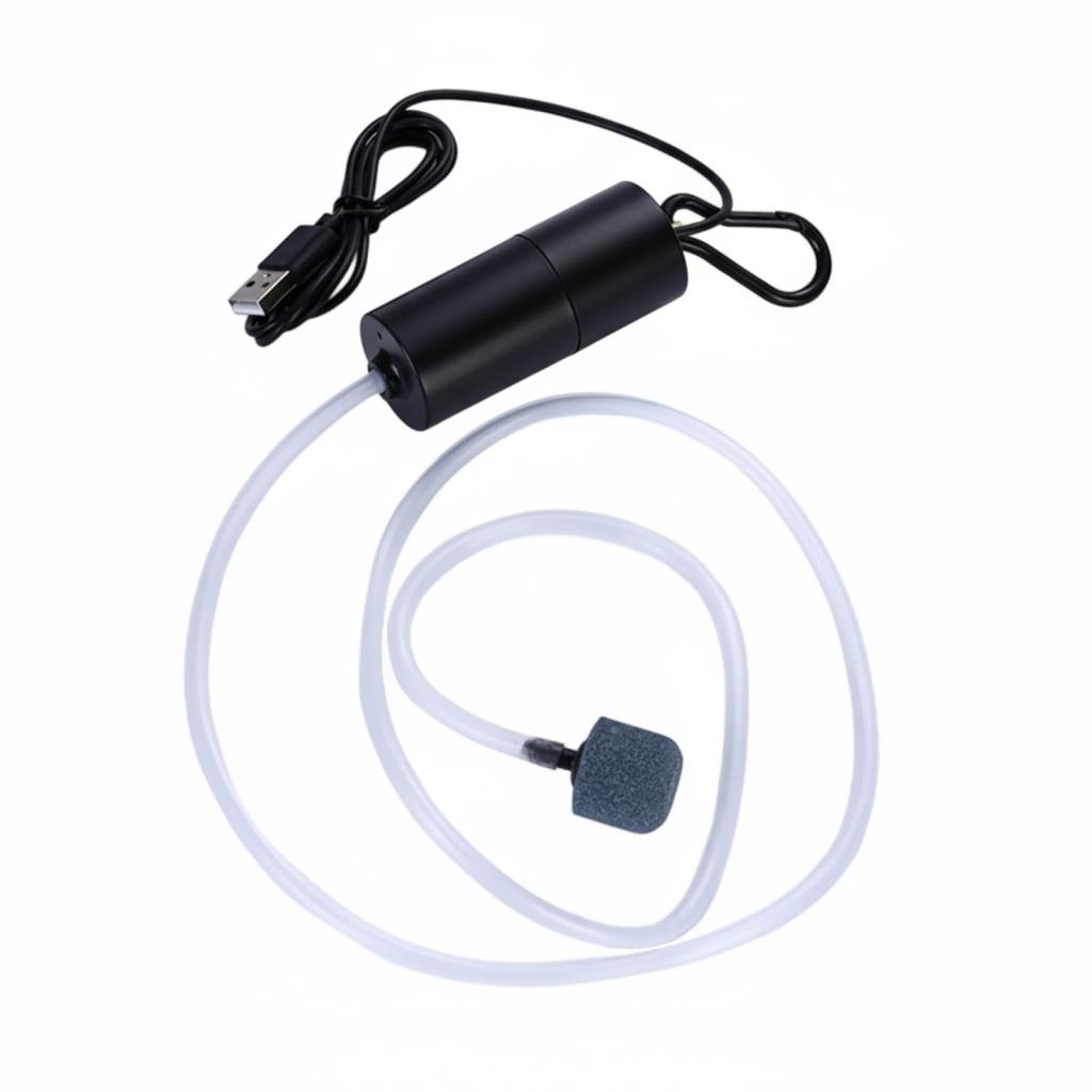 Mini USB Aquarium Air Pump Kit Portable Fish Tank Air Oxygen Pump Silent Small Aquarium Bubbler for Aquarium Accessories