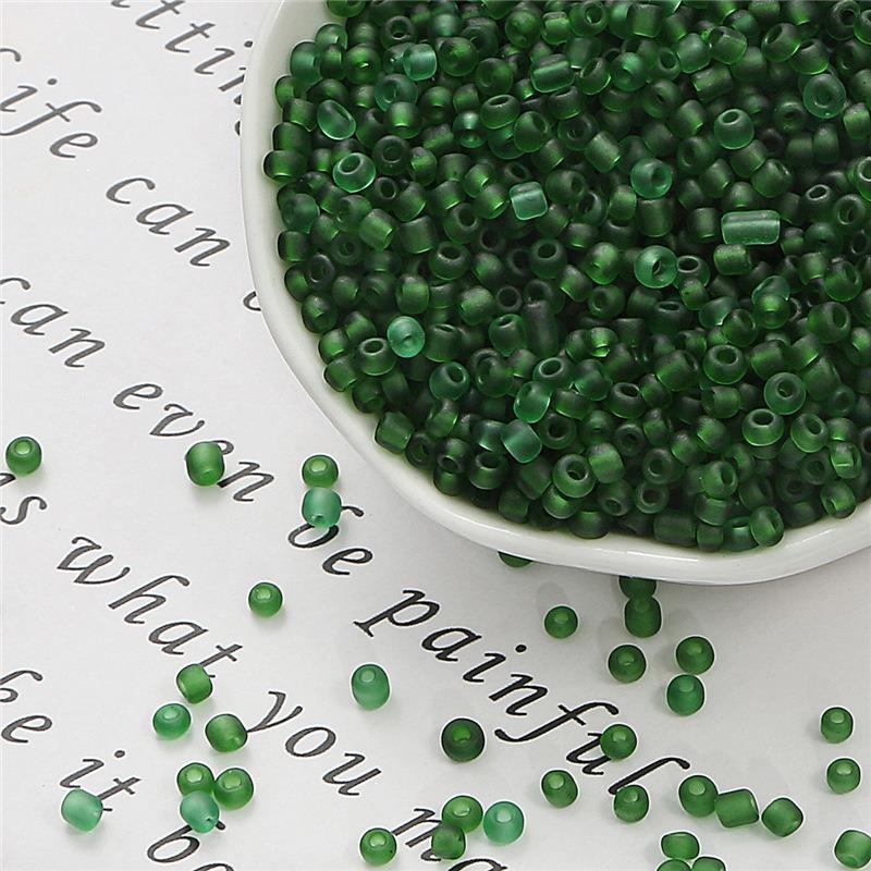 Frosted Transparent Rice Beads for DIY Bracelets, Necklaces, Hairpins, Tassels