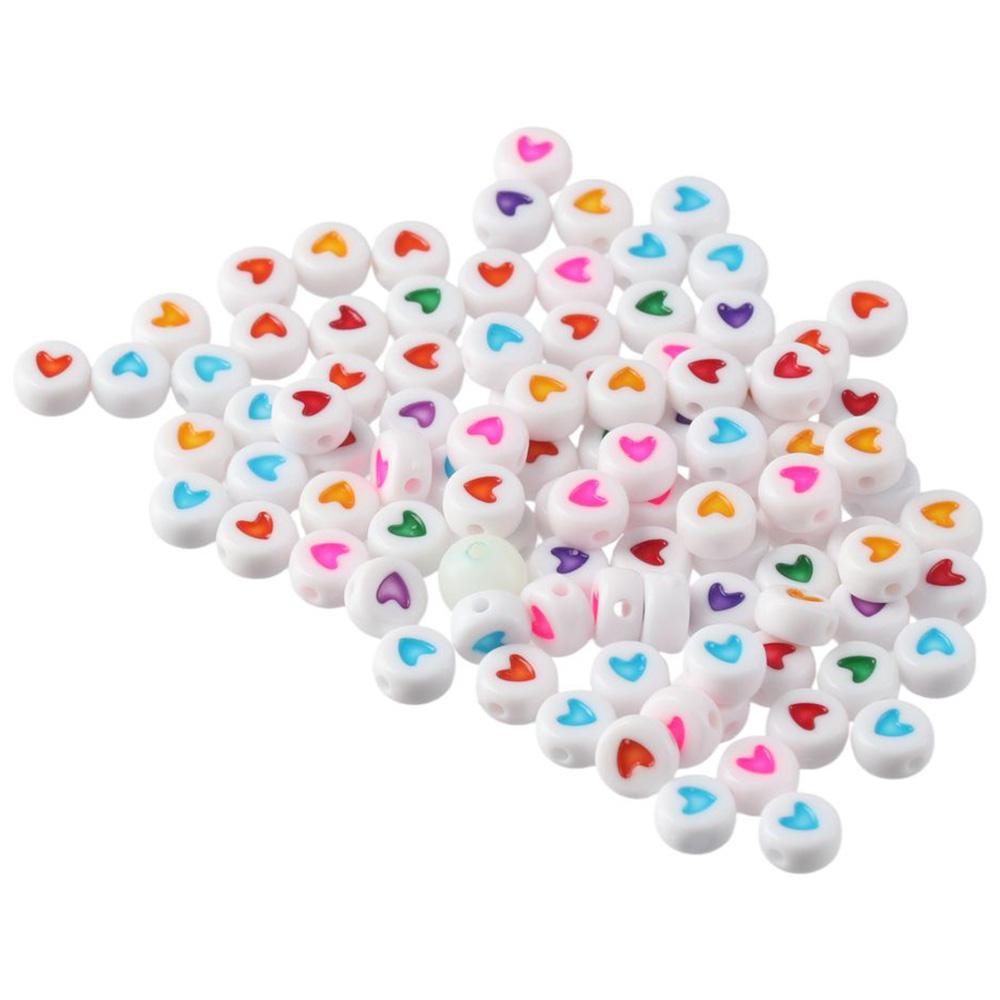 

4x7 мм бусины с буквами, акриловые белые бусины с алфавитом, сделай сам, акриловые бусины с буквами, ожерелье