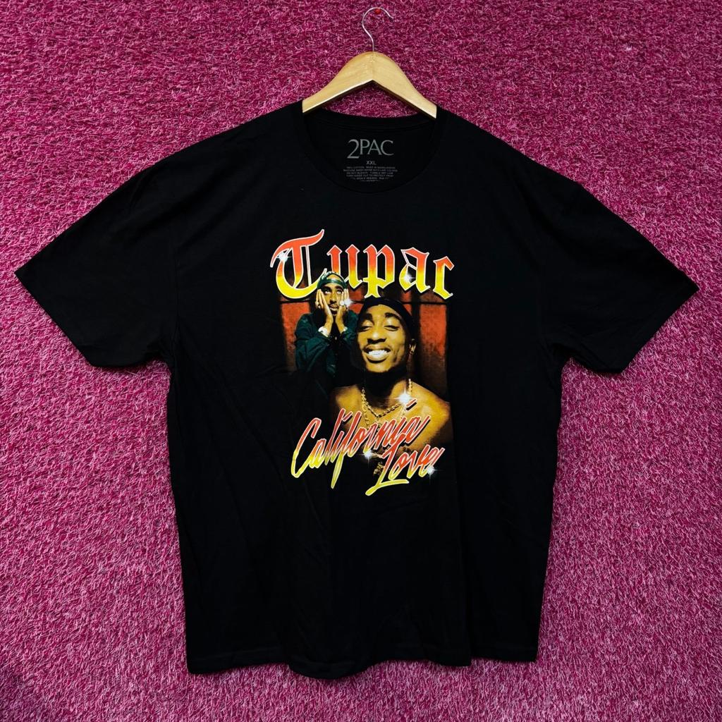Tupac California Love Graficzny Design Koszulka 100% Bawełna Męskie Koszulki Top