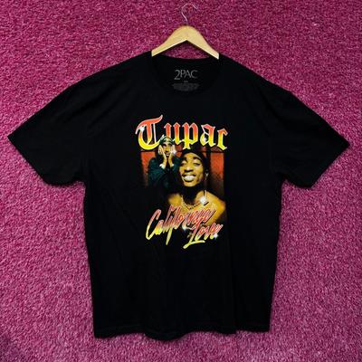 Tupac California Love Graphic Design T-shirt