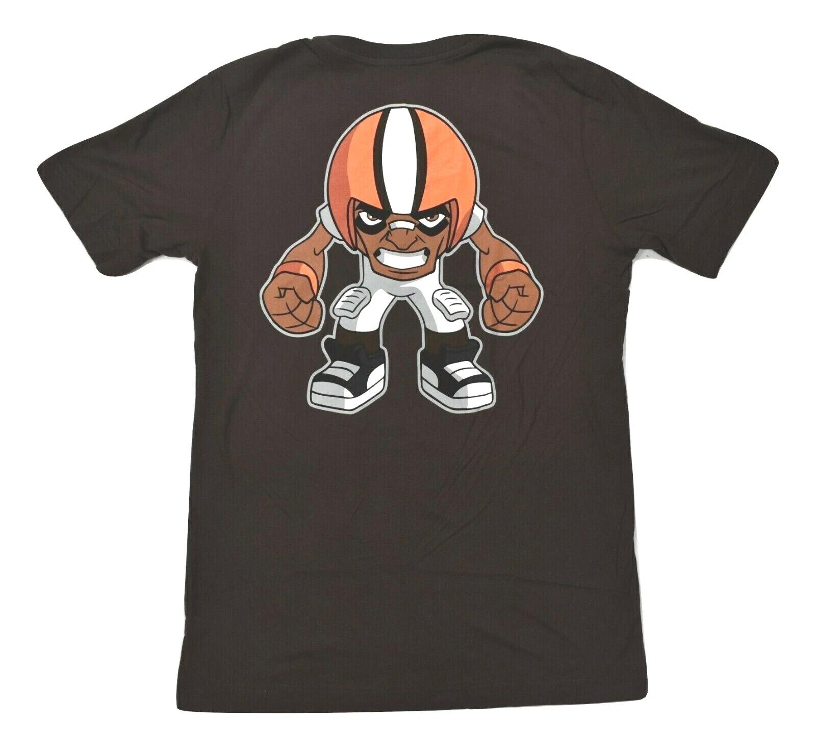 NFL Team Apparel Youth Cleveland Browns Rush Zone 2-Sided Shirt NWT M, L, XL L