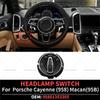 For Porsche 2011-2016 Cayenne (958) 2015-2018 Macan (95B) Headlamp Switch OEM 95861353305 7P5941531F 95861353303 95861353302