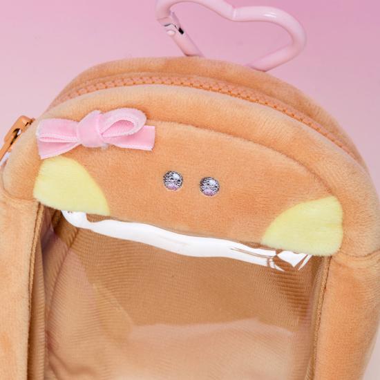 BT21 Minini Kurdeleli U Sürümü Şeffaf Çanta Takısı Çanta