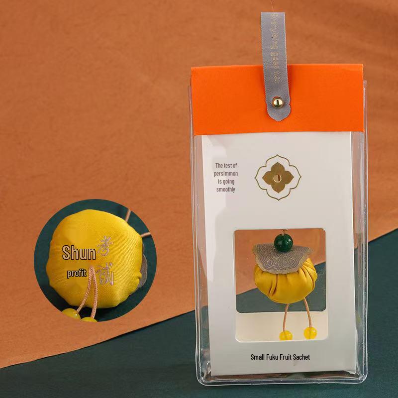 Persimmon Scented Pouch: Lucky Year of the Snake Charm and Gift