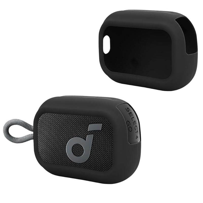 

[BARDATS]For Anker Soundcore Select 4 Go bluetooth speaker case cover soft Made of silicone Can be charged while wearing Full protection lightweight