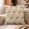 Pumpkin Tufted Plushie Pillow Case 45x45 40x40 Autumn Pillowcase New Cushion Cover  Fall Decor