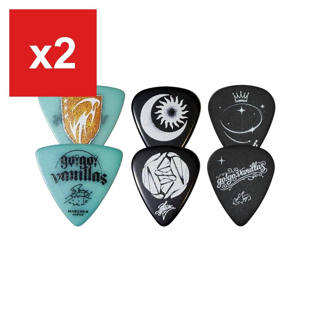 MASTER 8 JAPAN Go!go!vanillas Signature Pick Set (6-Pack)