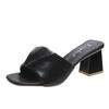 Sandali da donna casual a fascia con suola in gomma per comfort primaverile ed estivo