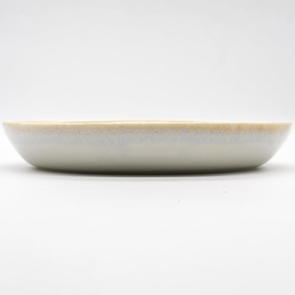 Aito Seisakusho Dishwasher 20 X 16 Mino Made In Product Number 111238 "Milky Tone" Plate, Safe, Gray, Medium, Approx. Cm, Ware, Japan,