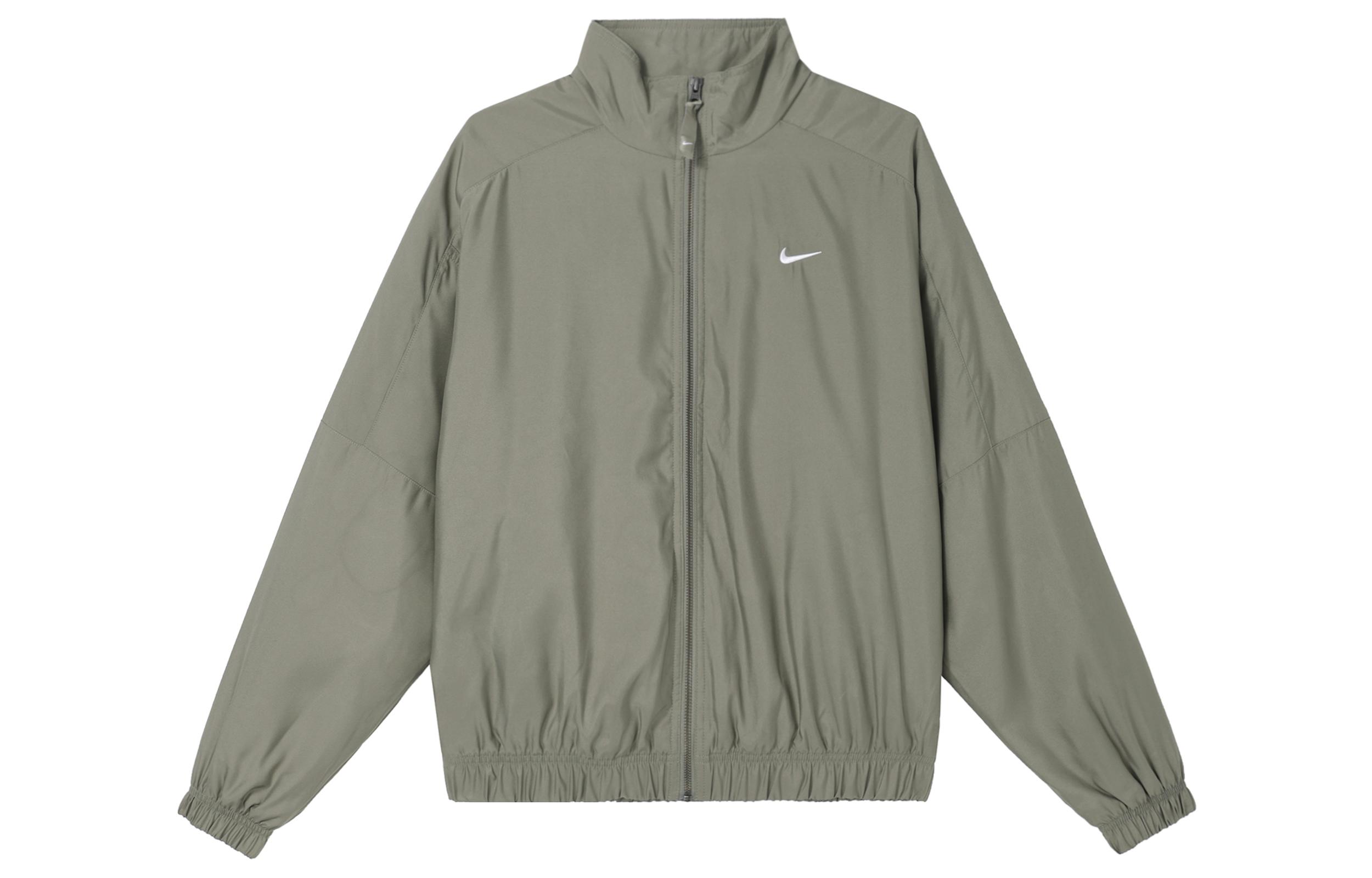 Nike Solo Swoosh Satin Bomber Jacket Asia Sizing DN1267-320 XXS