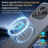 For Honor 400 Lite 5G Case Compatible with MagSafe Leather Coated TPU+PC Phone Cover