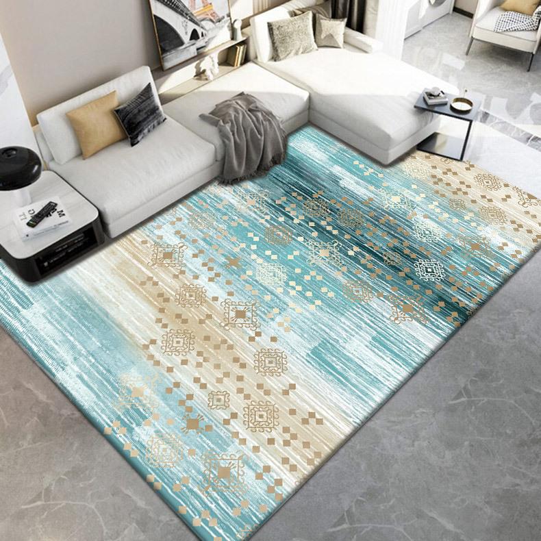 WTEMPO Living Room Carpet Simple Coffee Table Sofa Bedroom Bedside Carpet Home Carpet Mat