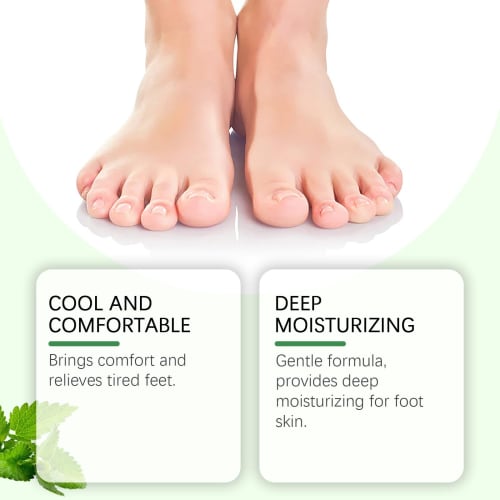 60% Urea Cream for Feet, Maximum Strength, for Dry, Cracked Feet and Hands, Softens, Deeply Moisturizes, and Relieves Cracked and Dry Skin (2 Pieces)