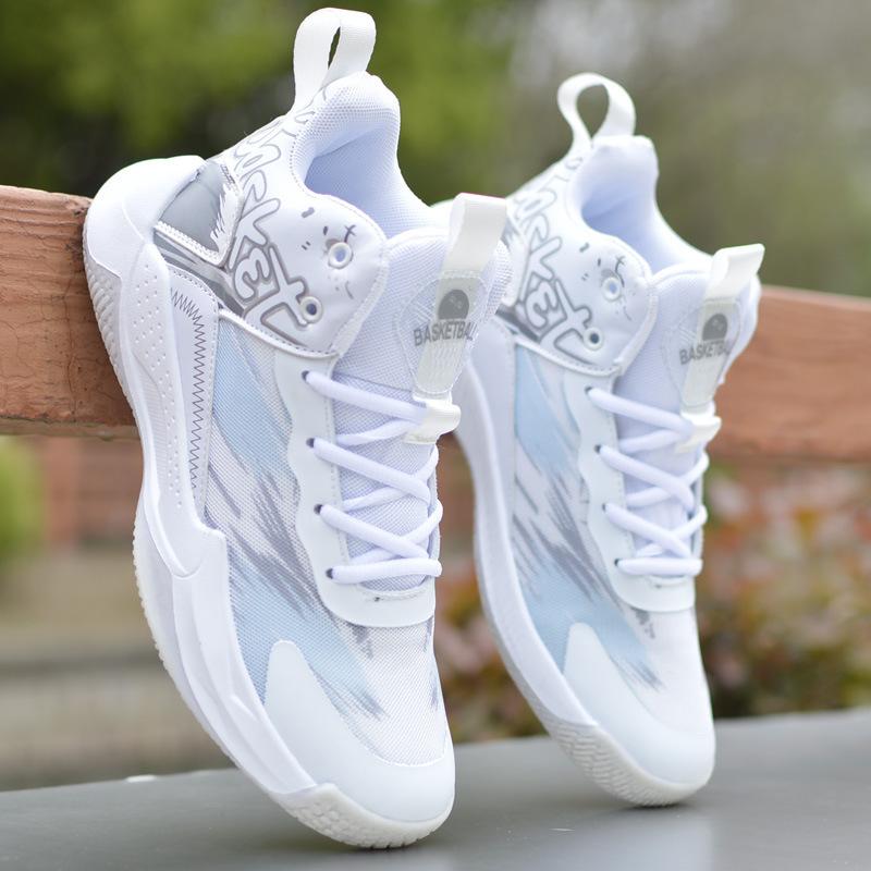 

Men Summer Casual Sports Sneakers Breathable NonSlip Mesh New High Top Basketball Shoes Waterproof Non Slip Men s 45