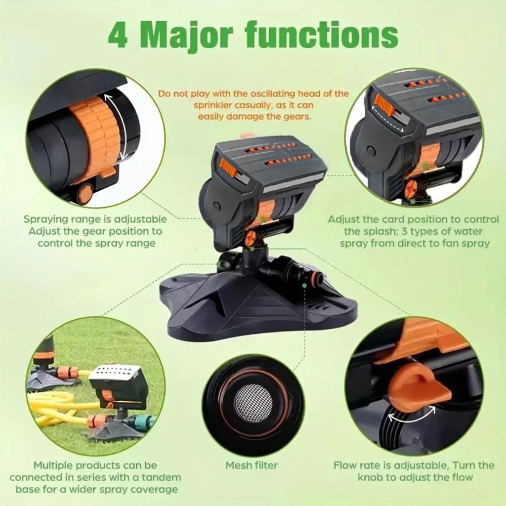 Automatic Irrigation System Garden Sprinkler Automatic Garden Sprinkler  Lawn