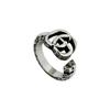 GG Marmont 925 Sterling Silver Rings Unisex Silver YBC627760001