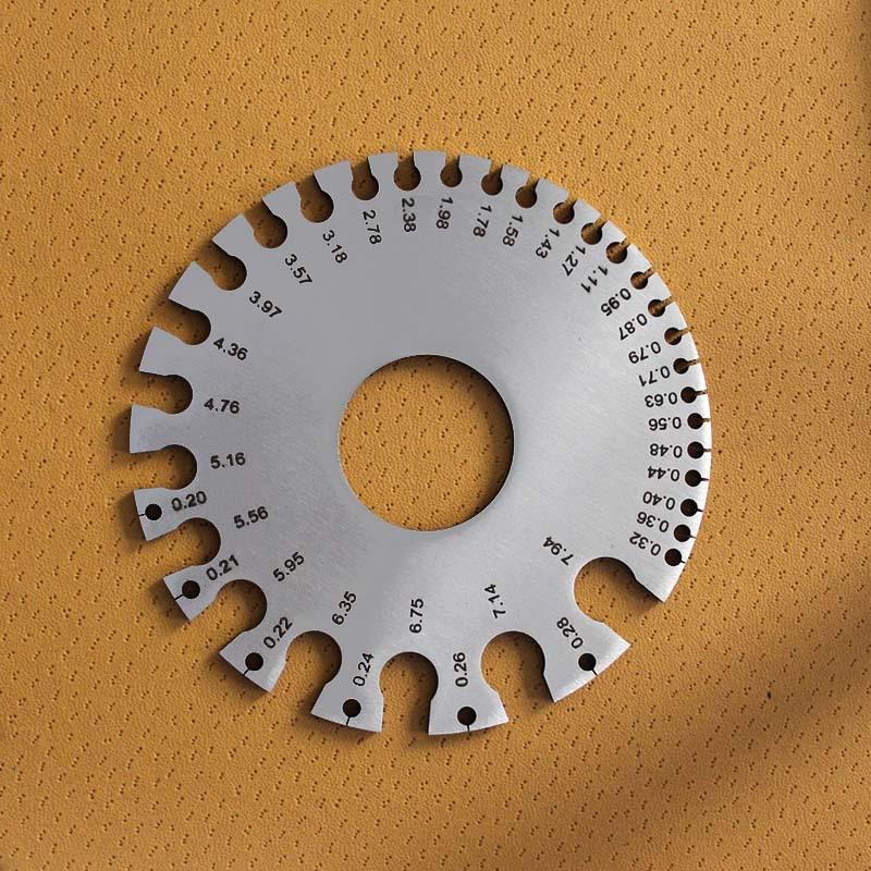 Stainless Steel Wire Gauge and Weld Inspection Ruler