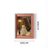 Retro Christmas Photo Frame Magnetic Sticker: Perfect Party Atmosphere Decoration