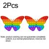 2Pcs Hot Push Bubble Fidget Toys Sensory Autism Special Needs Stress Reliever Squeeze Decompression Toy Fidget Toys For Kids
