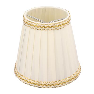 Small Lamp Shade Clamp On Table Rustic Fabric Lampshade Modern for Wall Sconces Pendant Light Lighting Fixtures