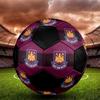 SIZE 5 West Ham United FC Soccer Ball Colorful All Ages Machine Stitched PVC Competition Ready Durable High-Bounce