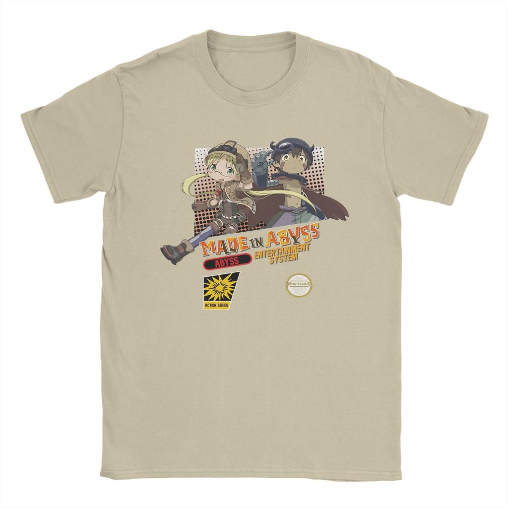 Men Women T-Shirt Riko Reg Made In Abyss T-Shirts Popular Beach Tee Shirt Vintage Casual Cotton Clothing Plus Size 5XL